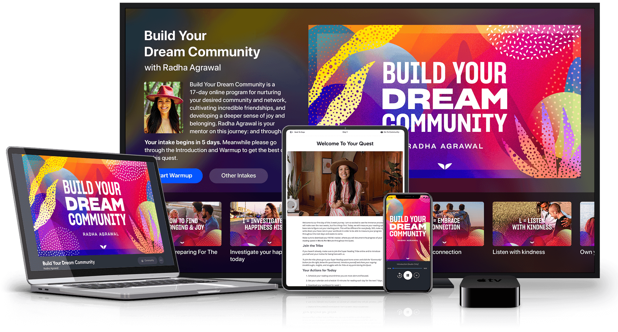 Build Your Dream Community by Radha Agrawal — Mindvalley course