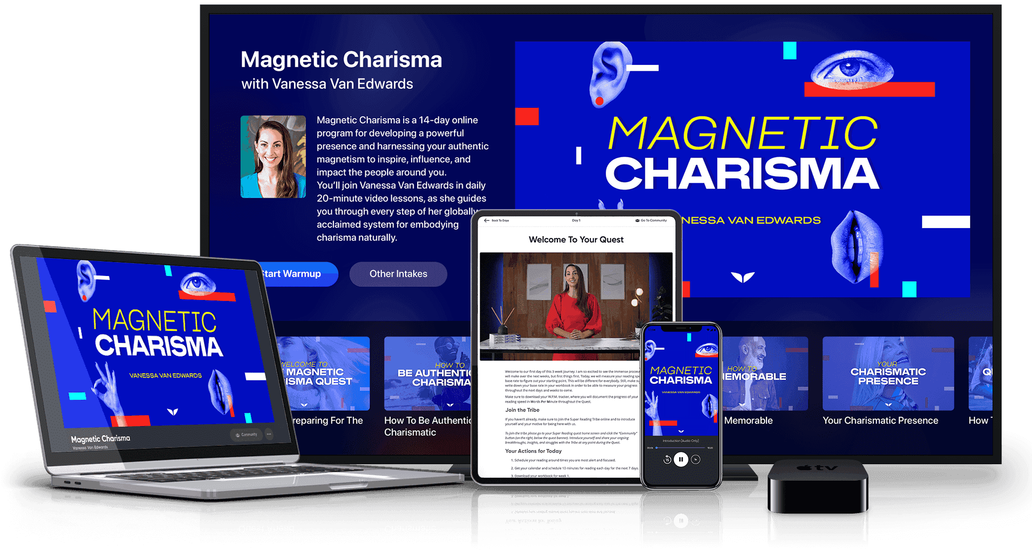 Magnetic Charisma by Vanessa Van Edwards — Mindvalley course